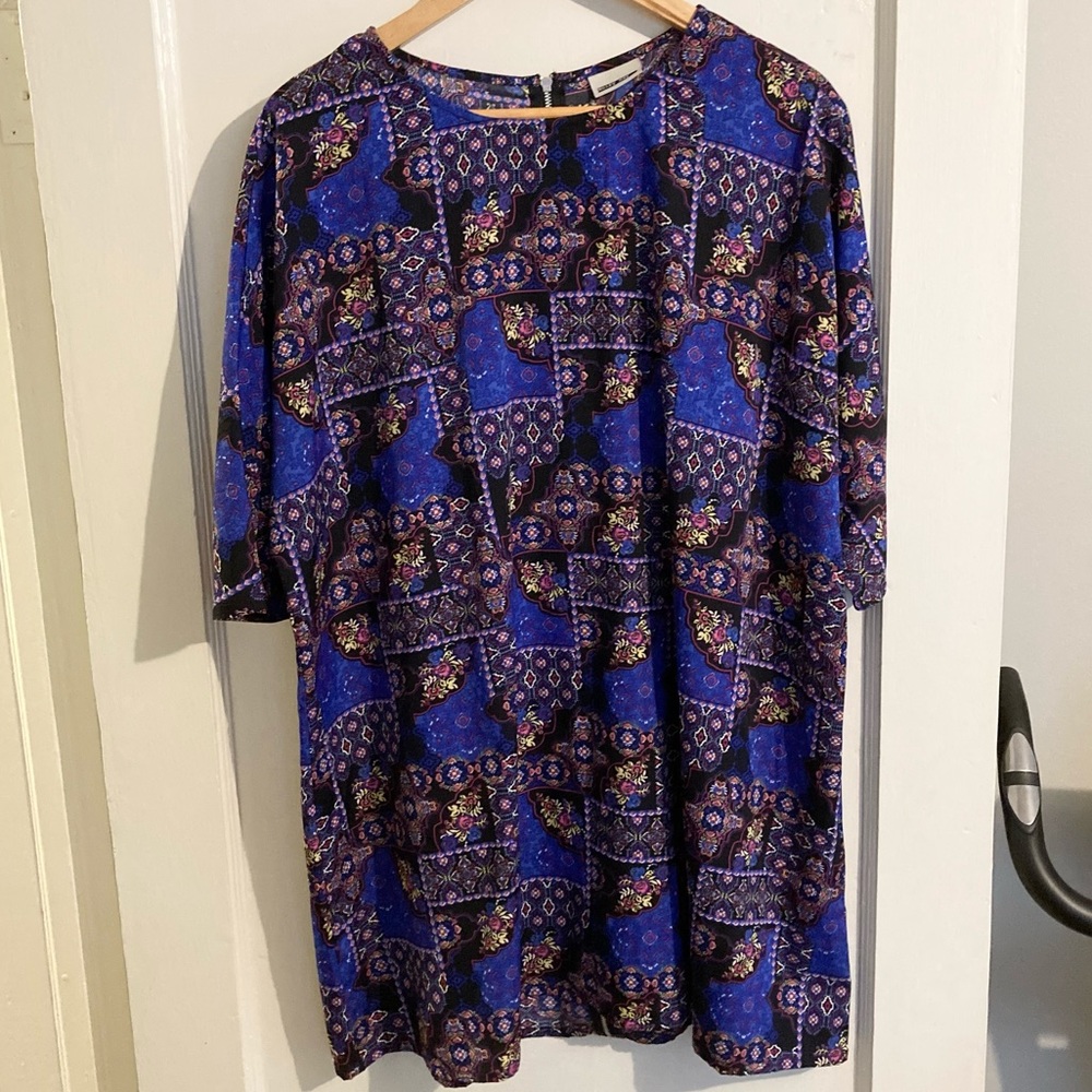 NWOT Bold Bright Mini Dress